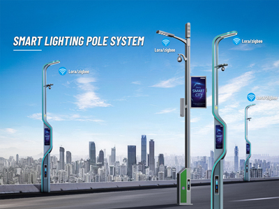 Smart Lighting Pole System