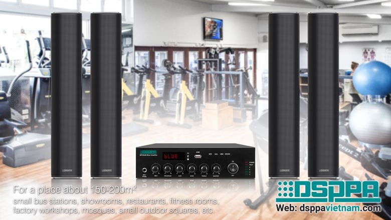 Amply liền Mixer MP120UB công suất 250W hỗ trợ USB, Bluetooth phát nhạc cho nhà hàng.jpg