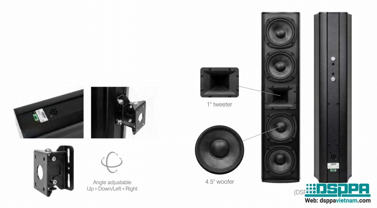 Loa cột 8Ω DSP6120 DSP6180 DSP6240