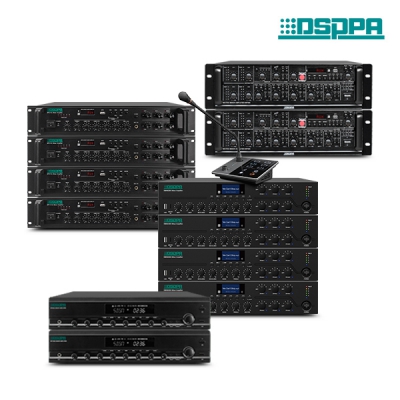 Amply liền Mixer chia vùng DSPPA